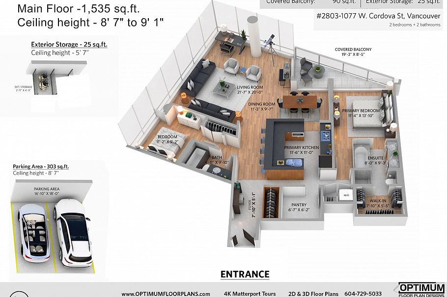 2803 1077 W Cordova Street Vancouver, BC - 24