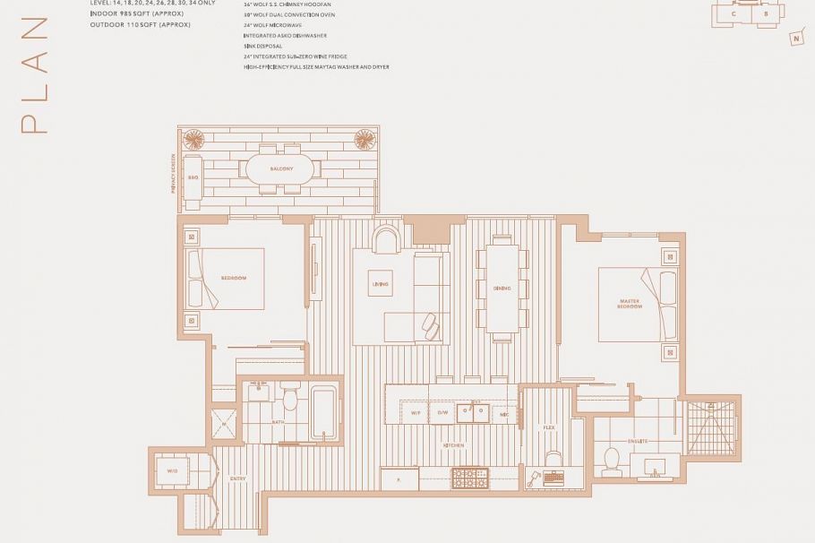 3405 1335 Howe Street Vancouver, BC - 29