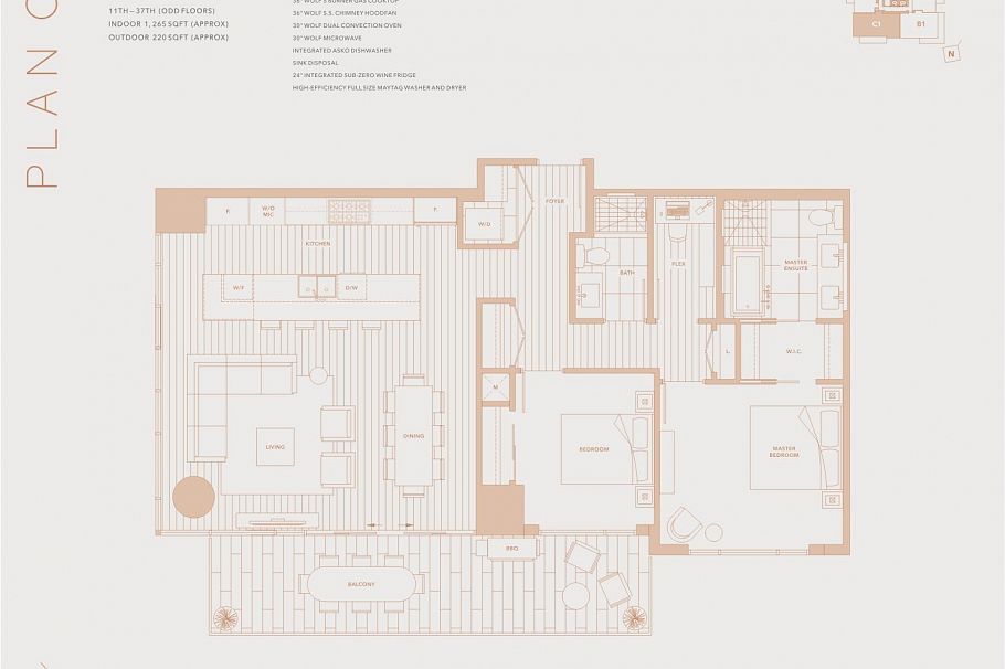 2403 1335 Howe Street Vancouver, BC - 37