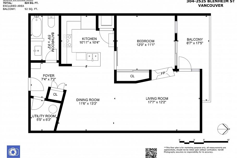 304 2525 Blenheim Street Vancouver, BC - 21