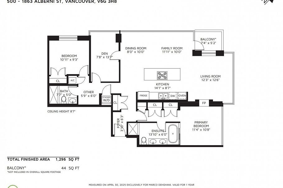 500 1863 Alberni Street Vancouver, BC - 35