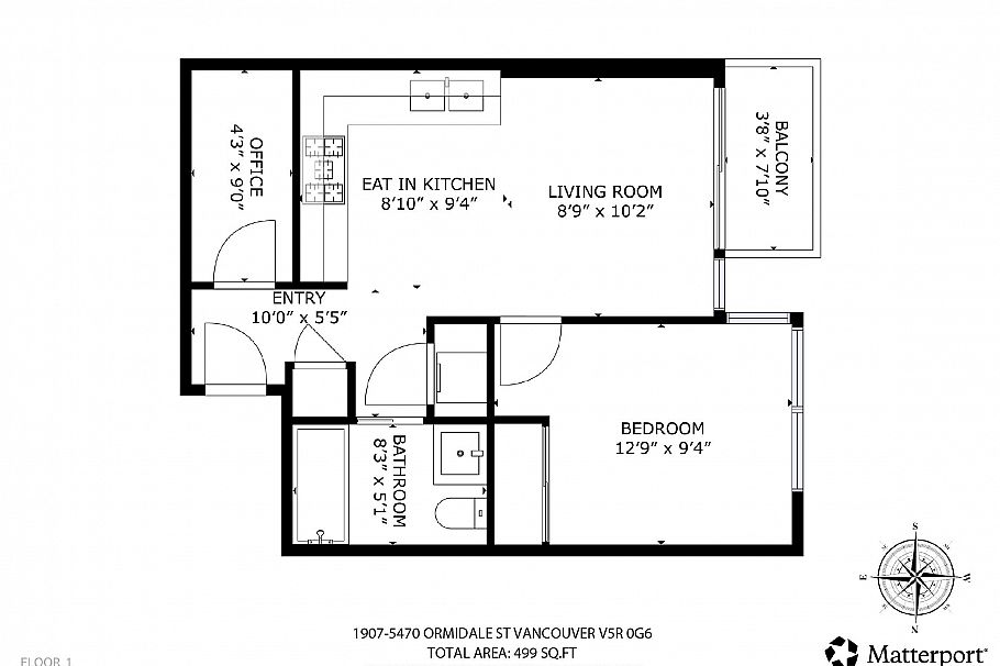 1907 5470 Ormidale Street Vancouver, BC - 20