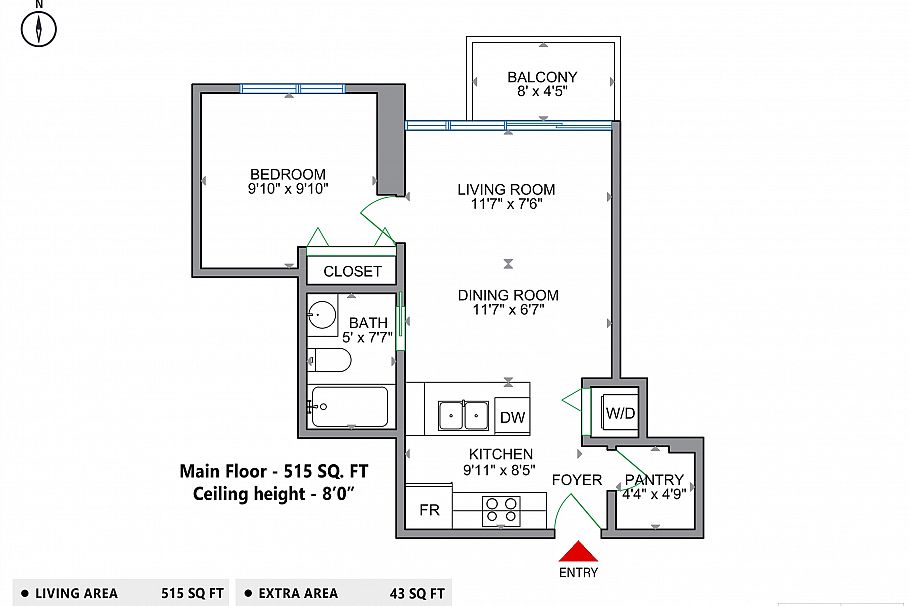 1703 977 Mainland Street Vancouver, BC - 2