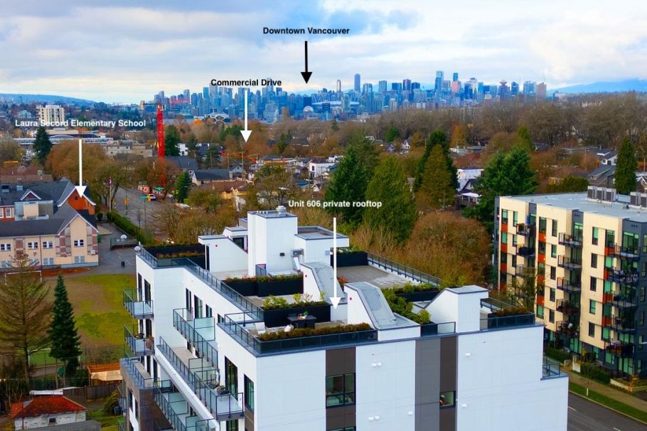 606 2268 E Broadway Vancouver, BC - 2