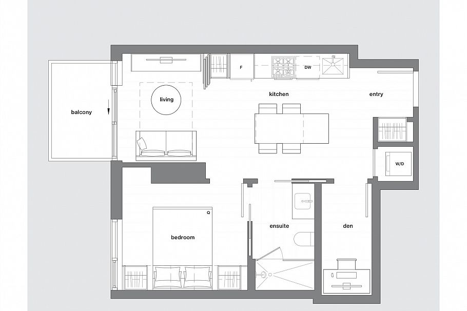 2409 1277 Hornby Street Vancouver, BC - 2