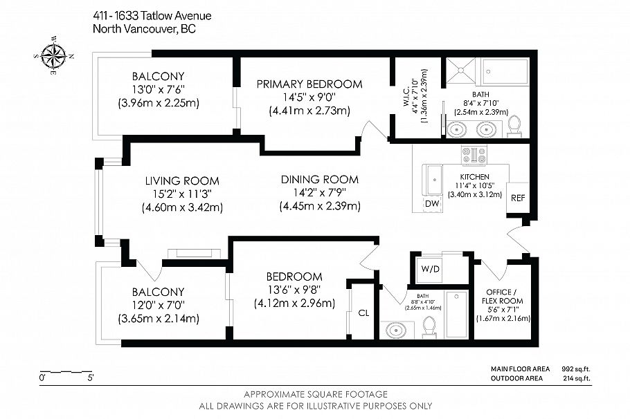 411 1633 Tatlow Avenue North Vancouver, BC - 33