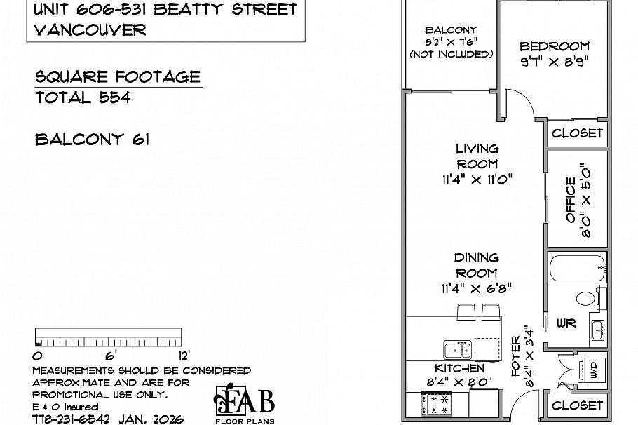 606 531 Beatty Street Vancouver, BC - 11