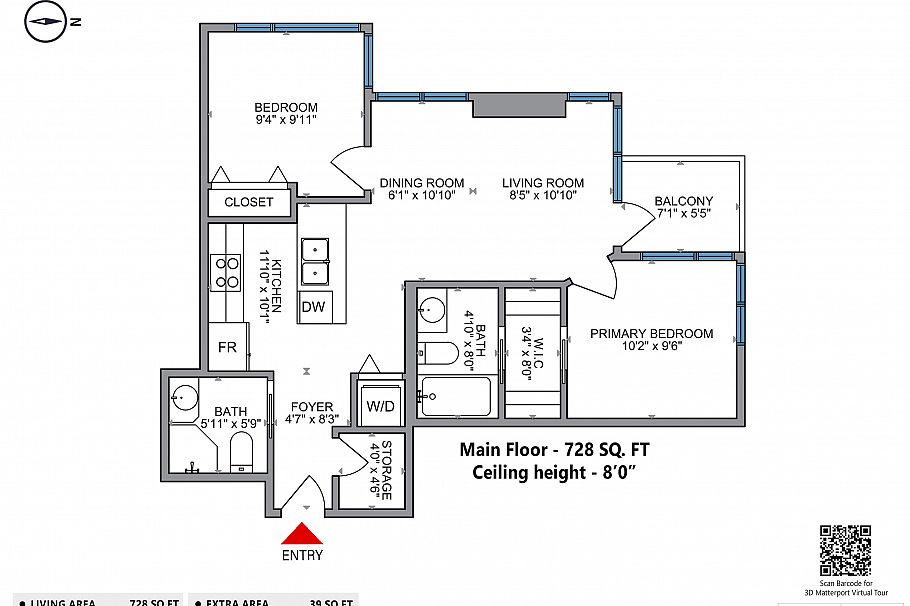 1001 928 Homer Street Vancouver, BC - 24