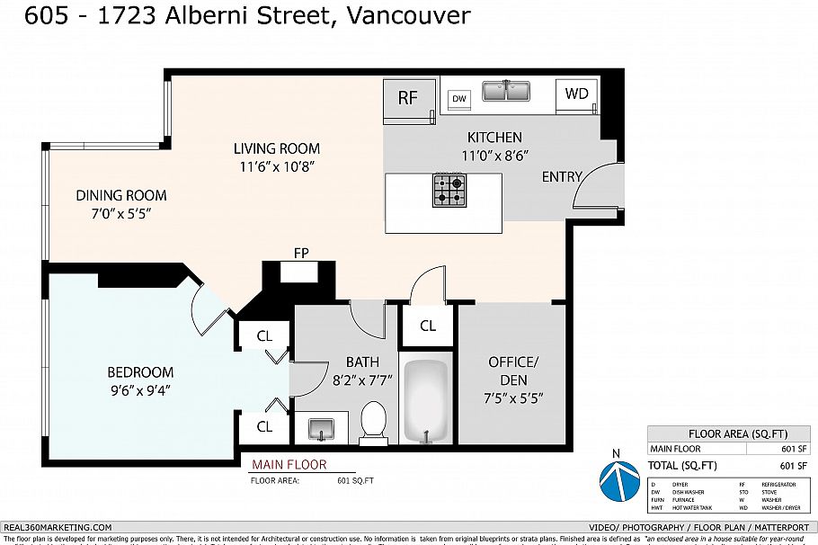 605 1723 Alberni Street Vancouver, BC - 37