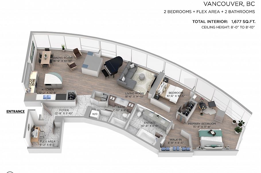 3404 938 Nelson Street Vancouver, BC - 22