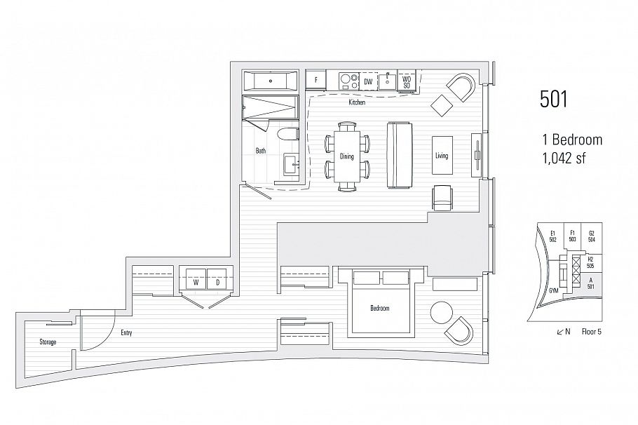 501 1568 Alberni Street Vancouver, BC - 40