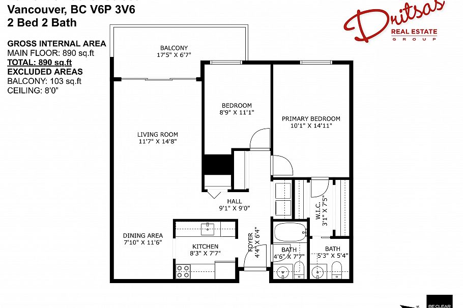 202 8770 Laurel Street Vancouver, BC - 20