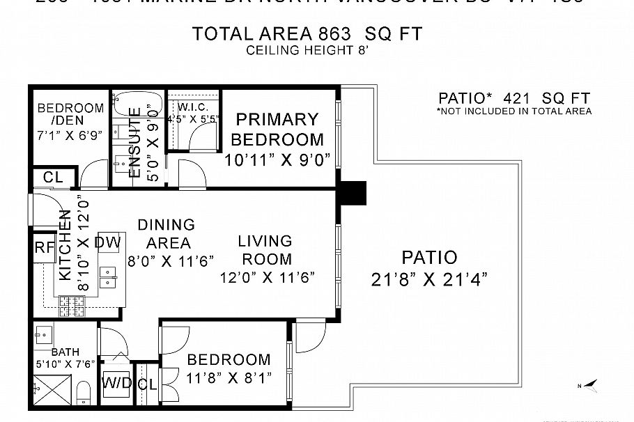 206 1061 Marine Drive North Vancouver, BC - 29