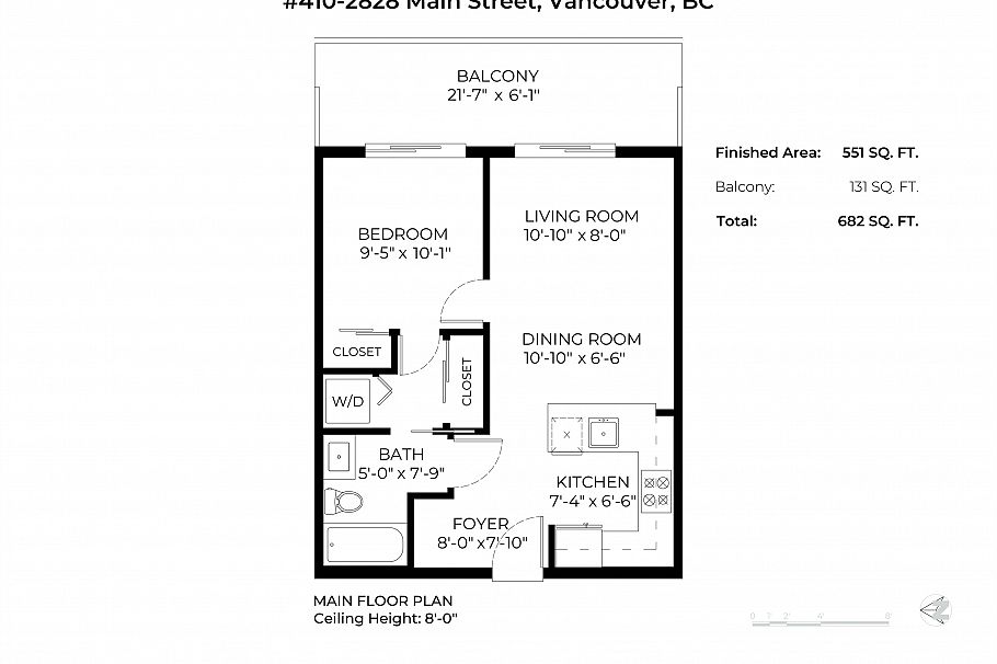 410 2828 Main Street Vancouver, BC - 19