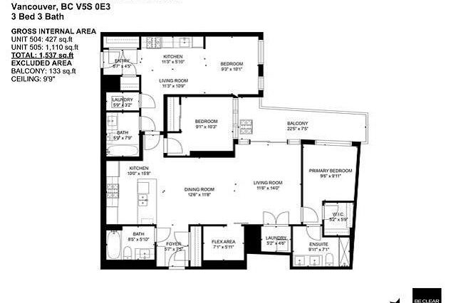 504/505 3438 Sawmill Crescent Vancouver, BC - 34