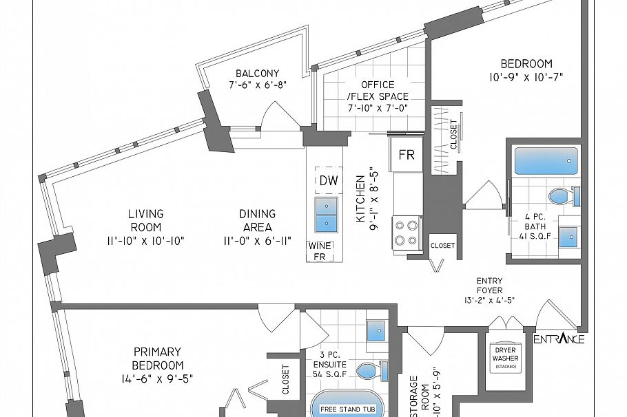 1006 188 Keefer Place Vancouver, BC - 31