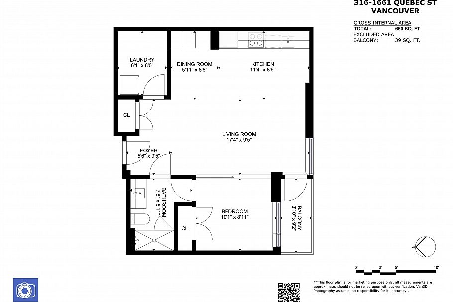 316 1661 Quebec Street Vancouver, BC - 30