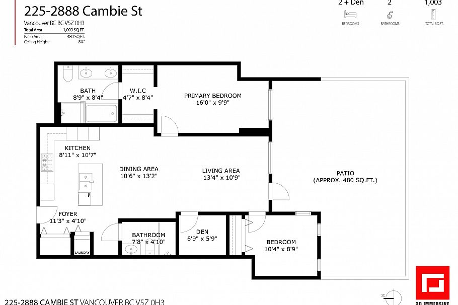 225 2888 Cambie Street Vancouver, BC - 20