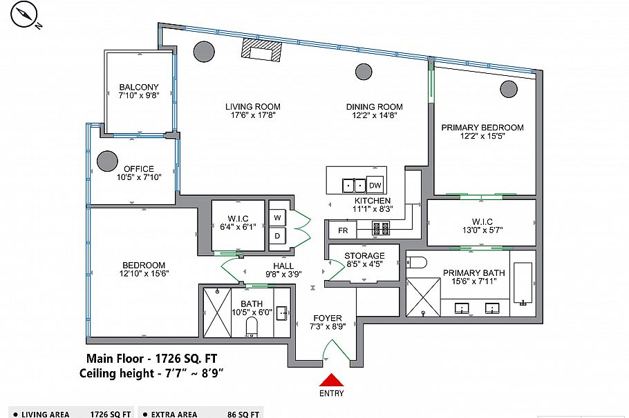 2405 667 Howe Street Vancouver, BC - 34