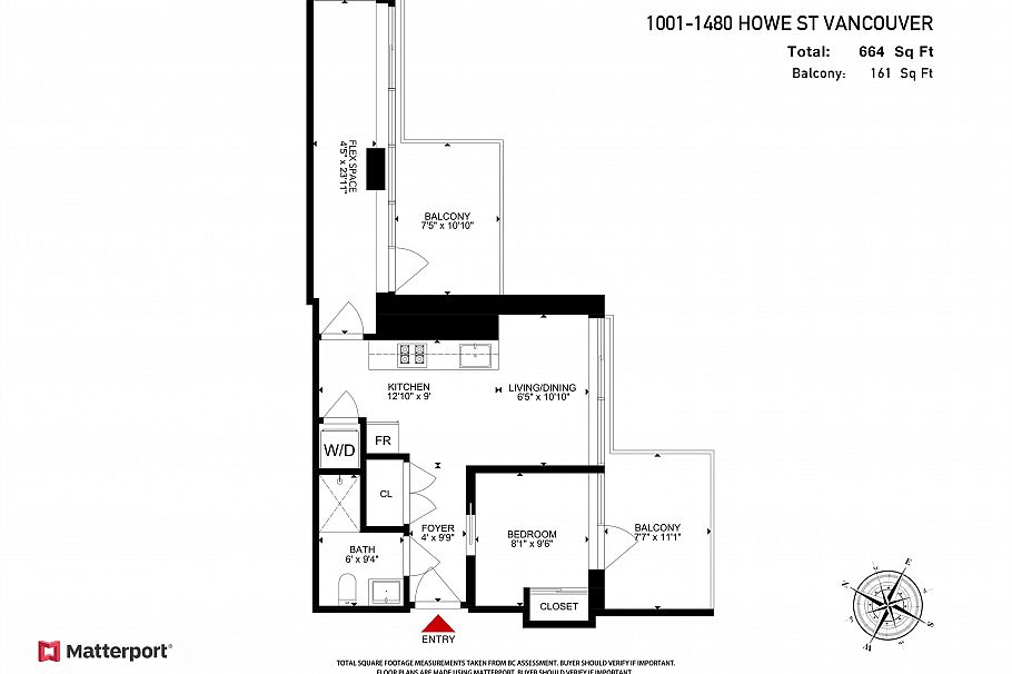 1001 1480 Howe Street Vancouver, BC - 17