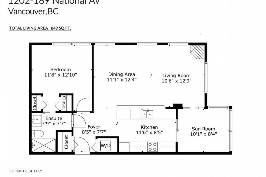 1202 189 National Avenue Vancouver, BC - 28