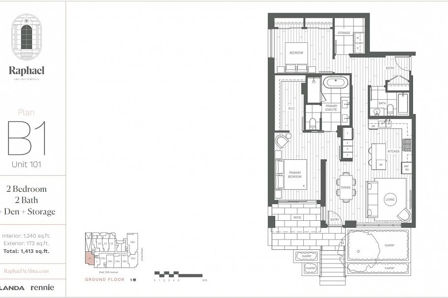 101 3668 W 10th Avenue Vancouver, BC - 2