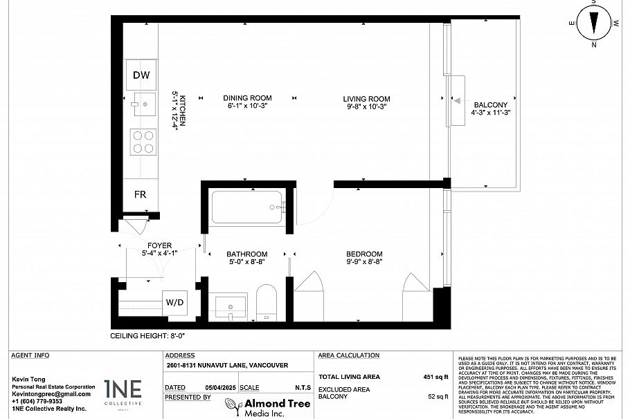 2601 8131 Nunavut Lane Vancouver, BC - 13