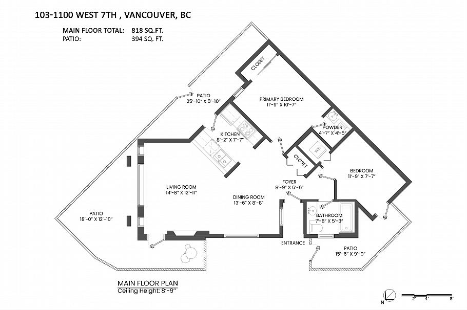 103 1100 W 7th Avenue Vancouver, BC - 37