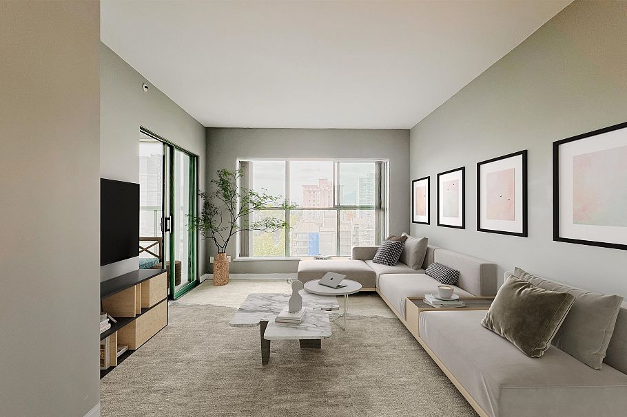 1206 909 Burrard Street Vancouver, BC - 3