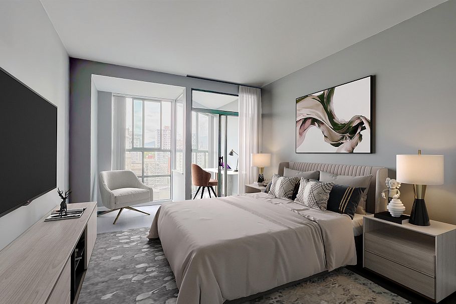 1206 909 Burrard Street Vancouver, BC - 1