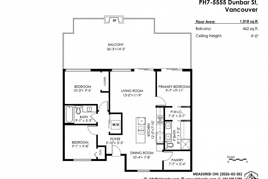 PH7 5555 Dunbar Street Vancouver, BC - 33