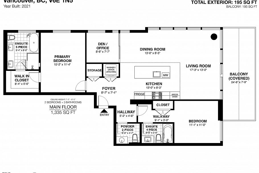 1503 1365 Davie Street Vancouver, BC - 40