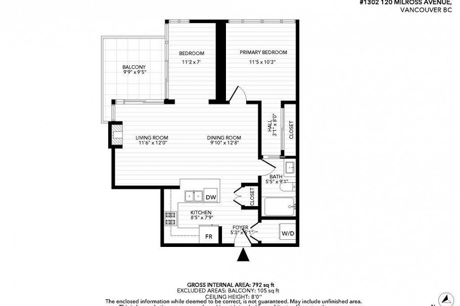 1302 120 Milross Avenue Vancouver, BC - 29