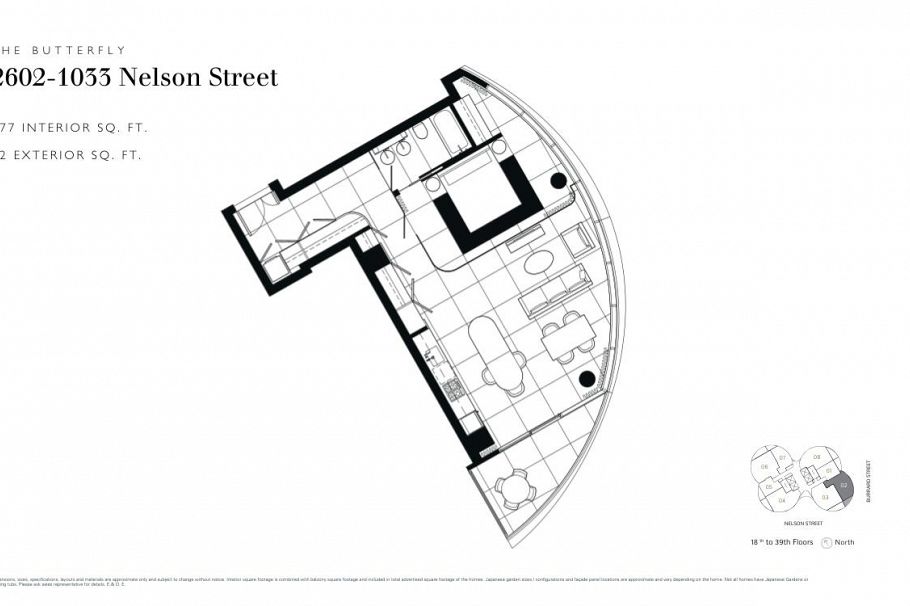 2602 1033 Nelson Street Vancouver, BC - 10