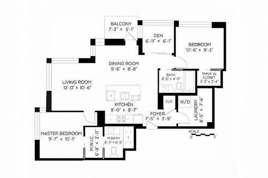 2801 1308 Hornby Street Vancouver, BC - 34