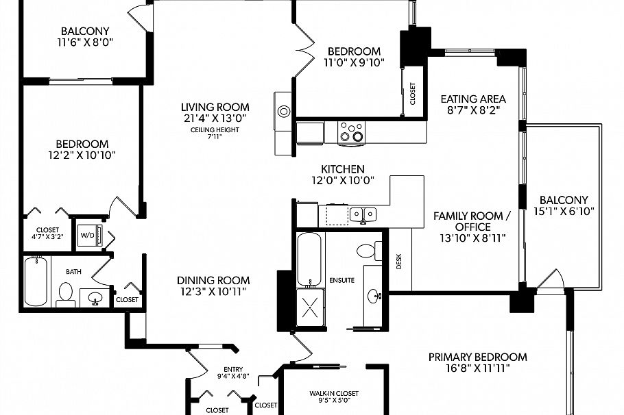 1101 5615 Hampton Place Vancouver, BC - 36