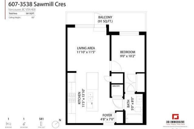 607 3538 Sawmill Crescent Vancouver, BC - 18