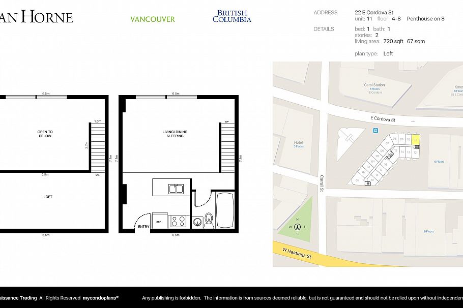 511 22 E Cordova Street Vancouver, BC - 7