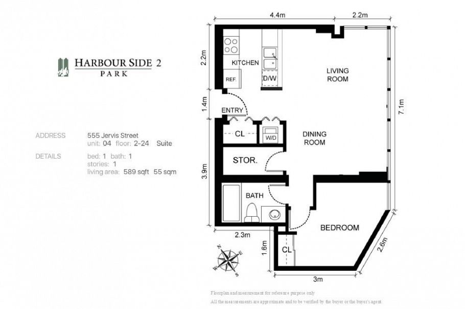 1204 555 Jervis Street Vancouver, BC - 40