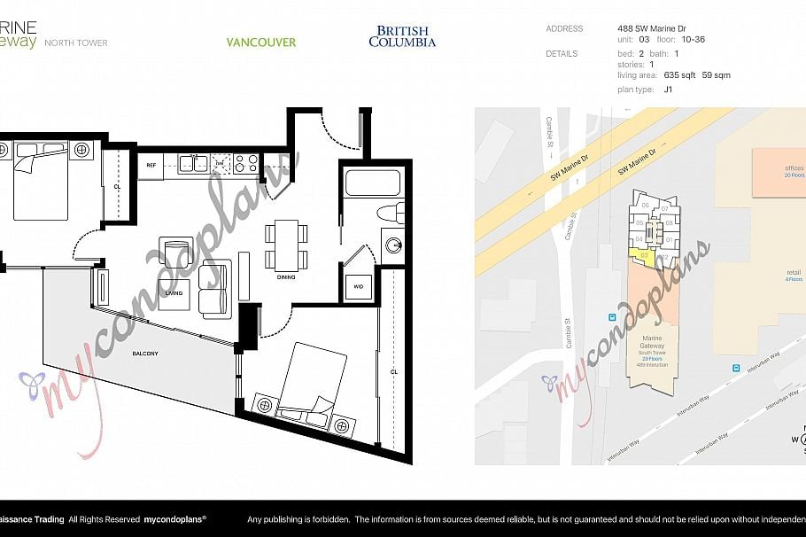 1503 488 SW MARINE DRIVE, Vancouver BC V5X 0C6 Vancouver, BC - 10