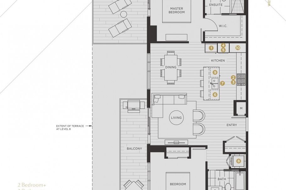 805 7418 Paulson Street Vancouver, BC - 1