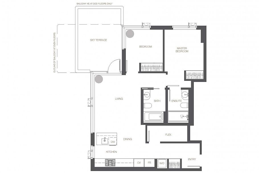 1103 1482 Robson Street Vancouver, BC - 7