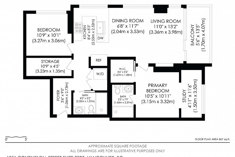 2307 1351 Continental Street Vancouver, BC - 40