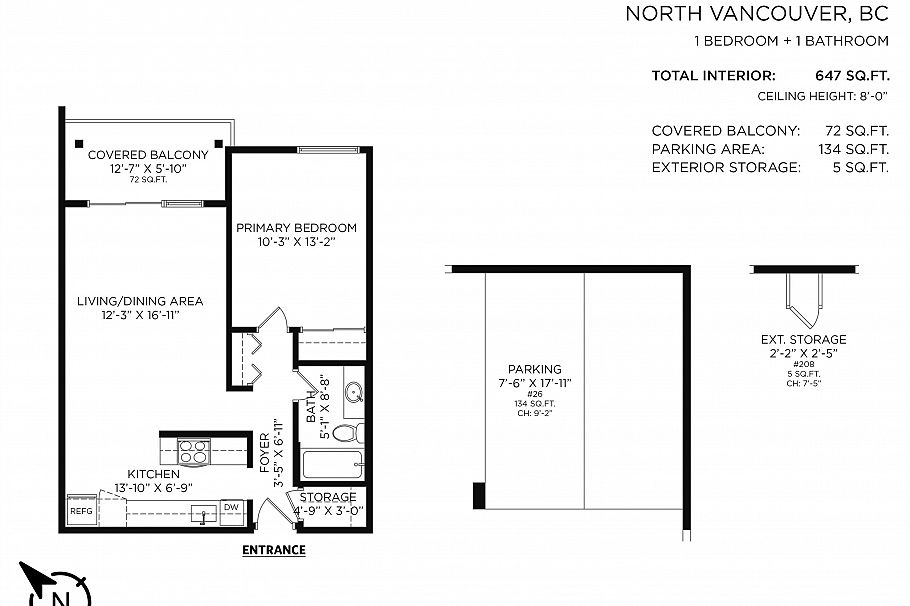 208 211 W 3rd Street North Vancouver, BC - 3