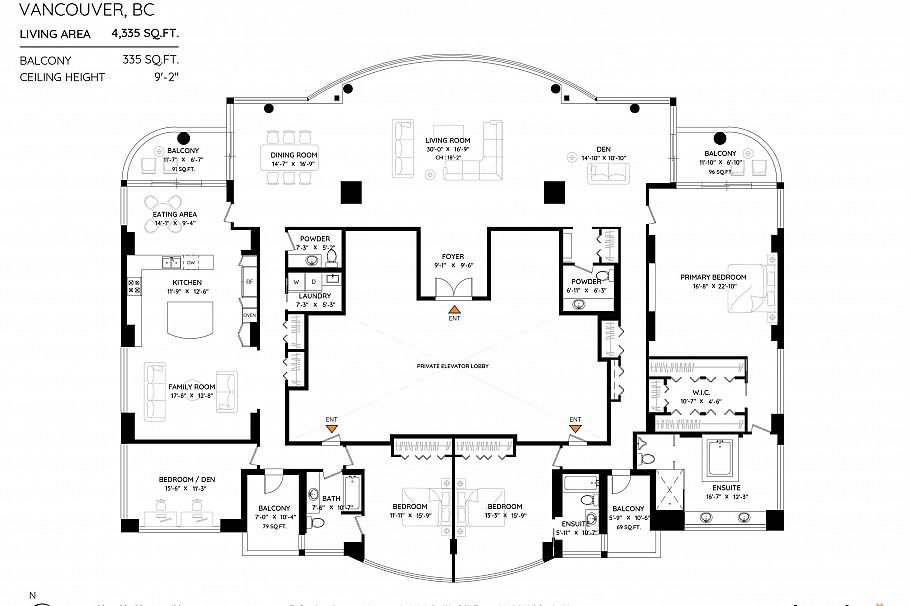 PH1 1500 Alberni Street Vancouver, BC - 39