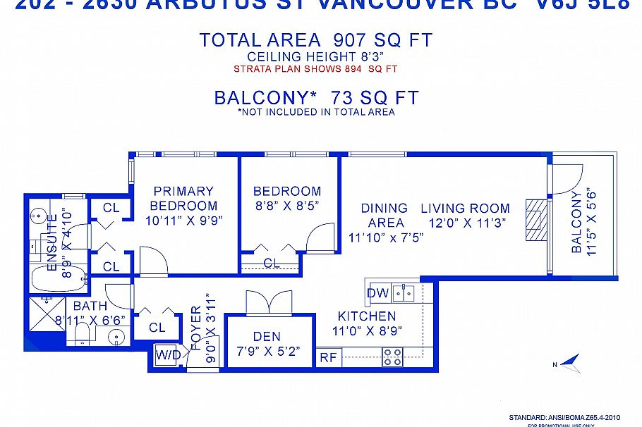 202 2630 Arbutus Street Vancouver, BC - 16