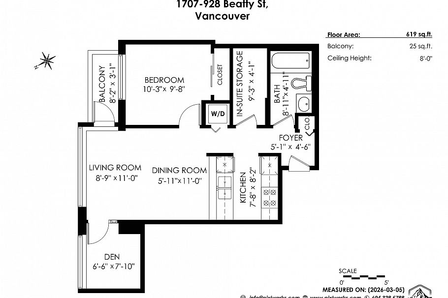 1707 928 Beatty Street Vancouver, BC - 27