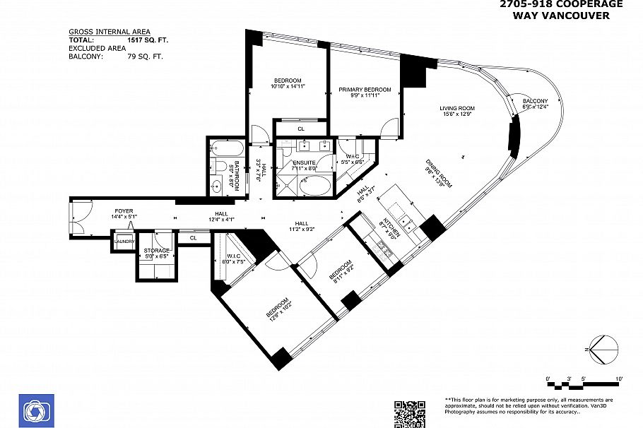 2705 918 Cooperage Way Vancouver, BC - 40