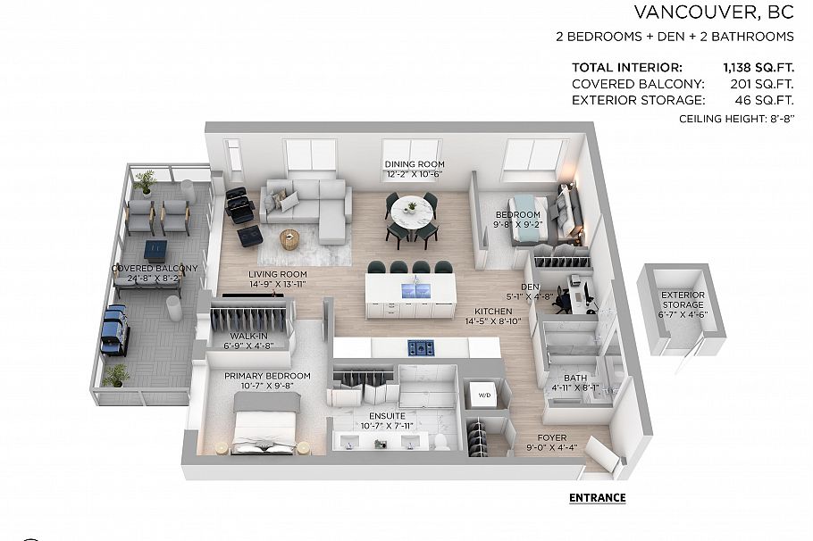 508 3198 Riverwalk Avenue Vancouver, BC - 34