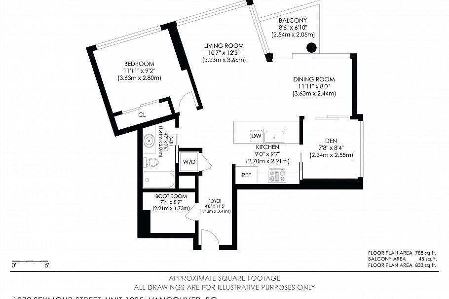 1205 1372 Seymour Street Vancouver, BC - 29